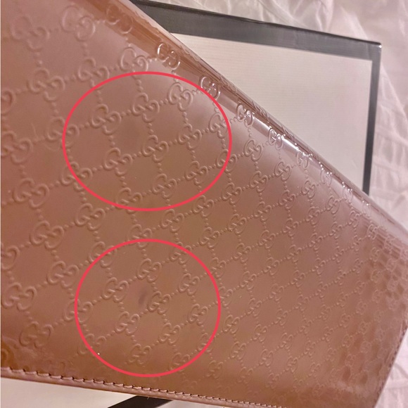 Gucci Broadway Microguccissima Patent Leather Evening Clutch, Mauve - Picture 3 of 12